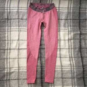 Gymshark Flex Legging - Pink/ grey